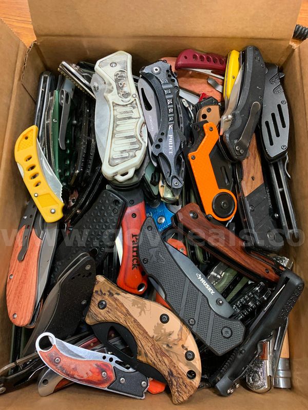 Box of Folding Knives