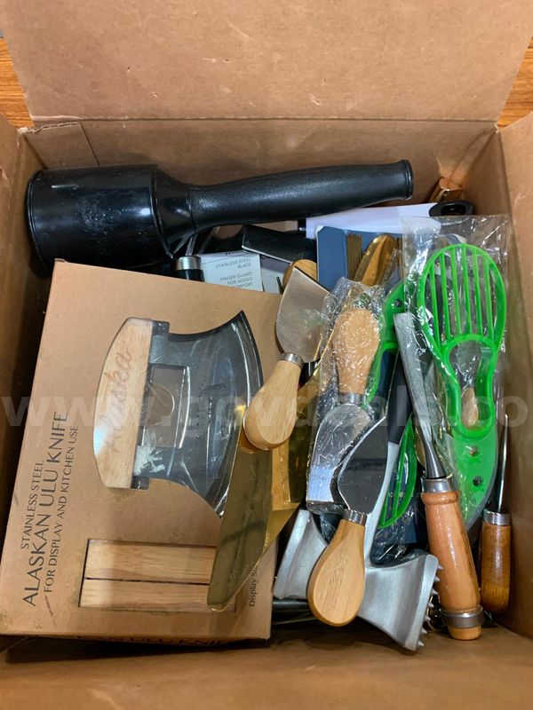 Box of Kitchenware