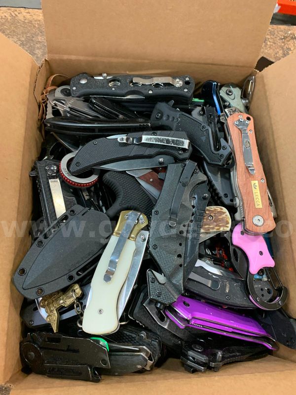Box of Folding Knives