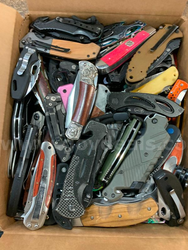 Box of Folding Knives
