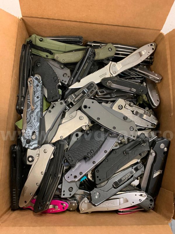 Box of Folding Knives