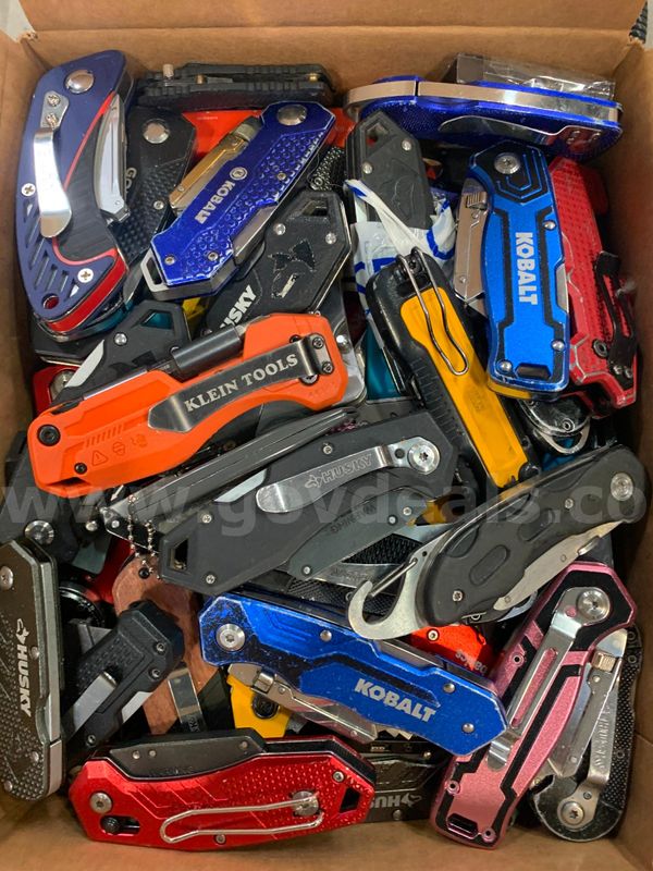 Box of Folding Knives
