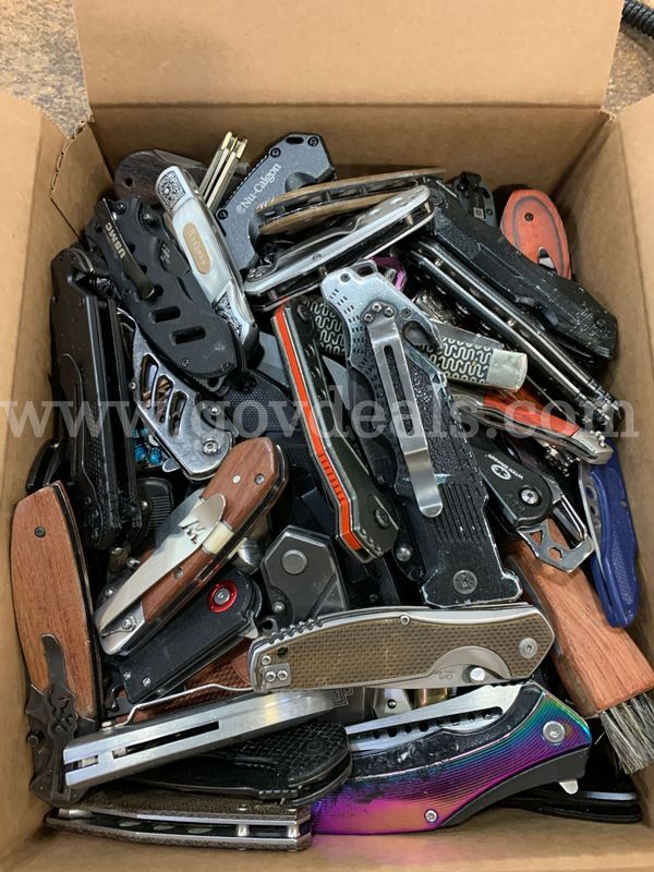 Box of Folding Knives