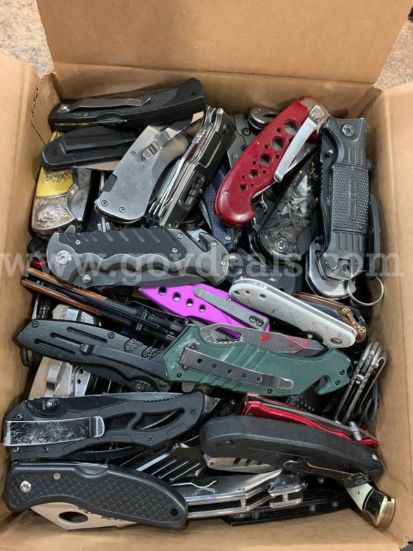 Box of Folding Knives