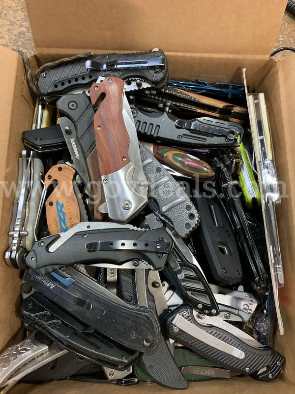 Box of Folding Knives