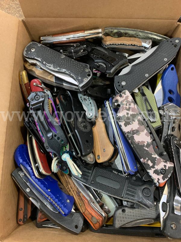 Box of Folding Knives