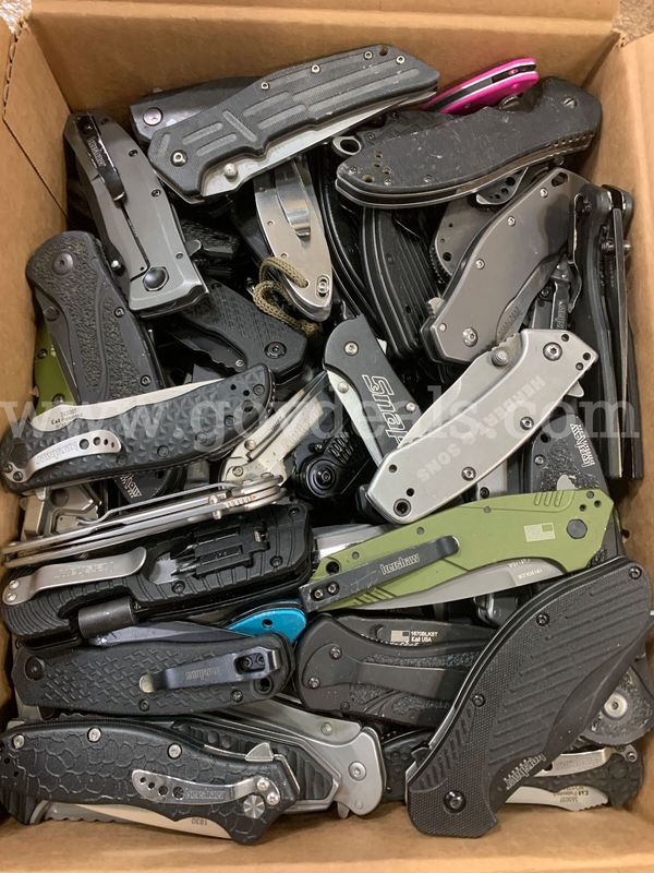 Box of Folding Knives