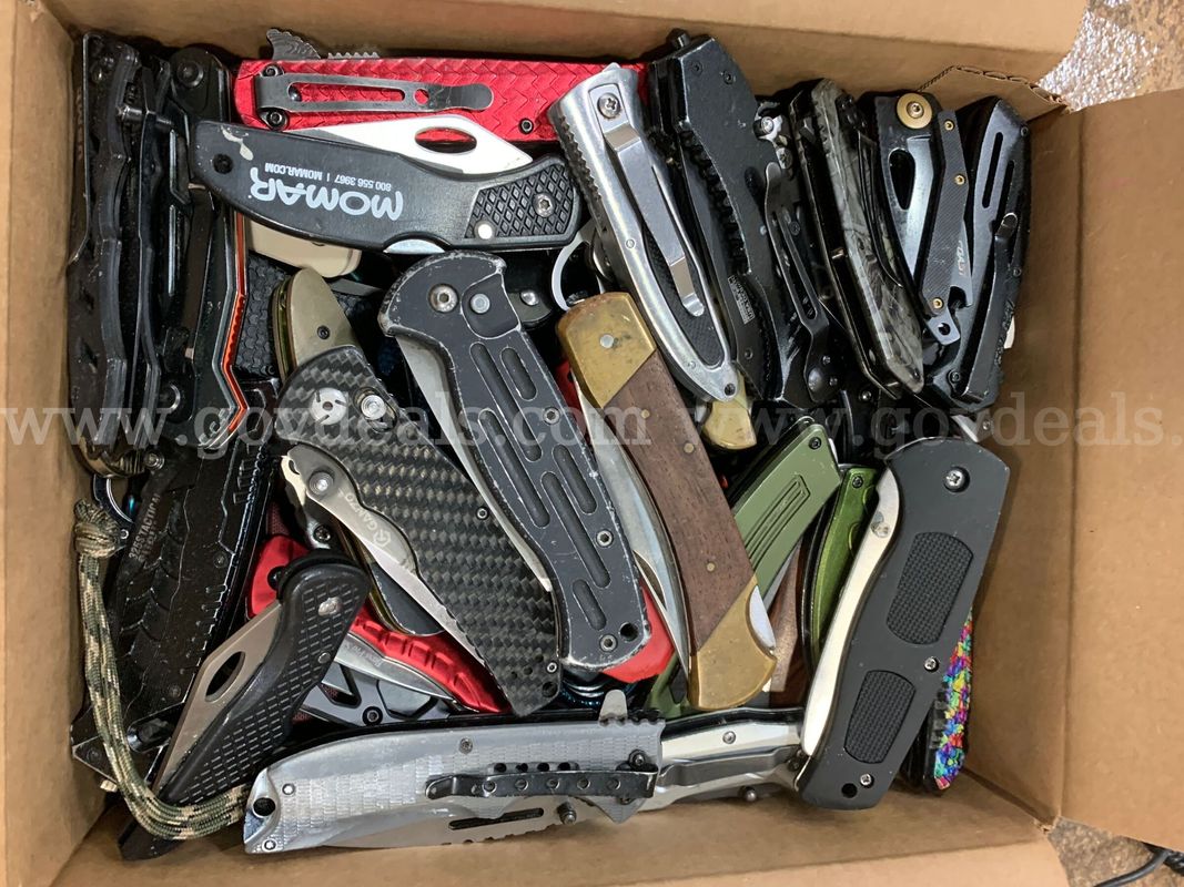 Box of Folding Knives