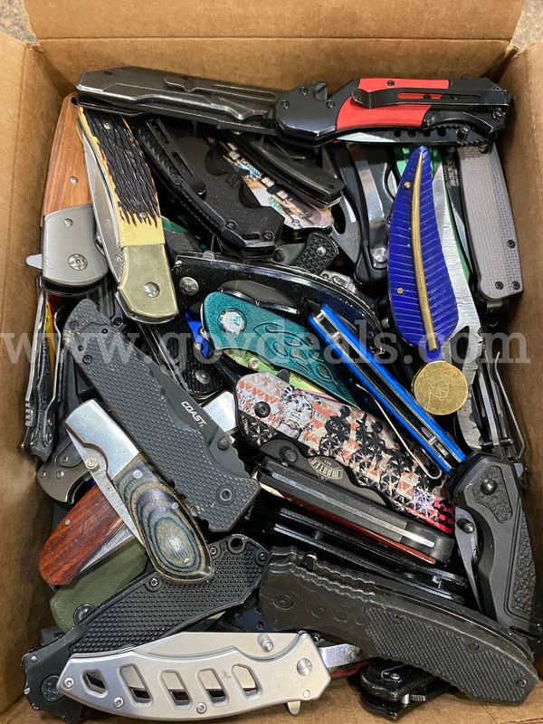 Box of Folding Knives