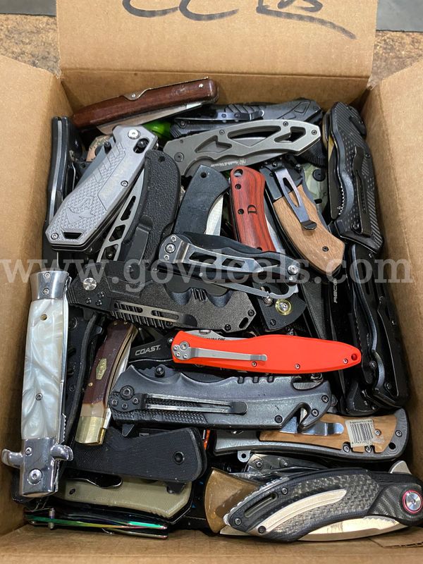Box of Folding Knives