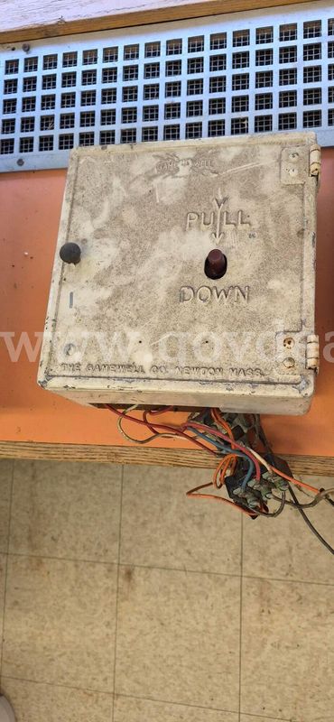 Gamewell Alarm Box Internal Mechanism