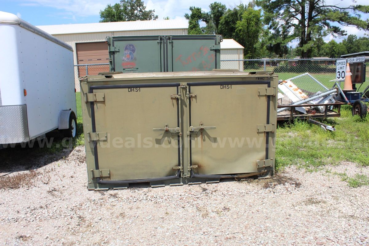 (2) Large Storage Containers