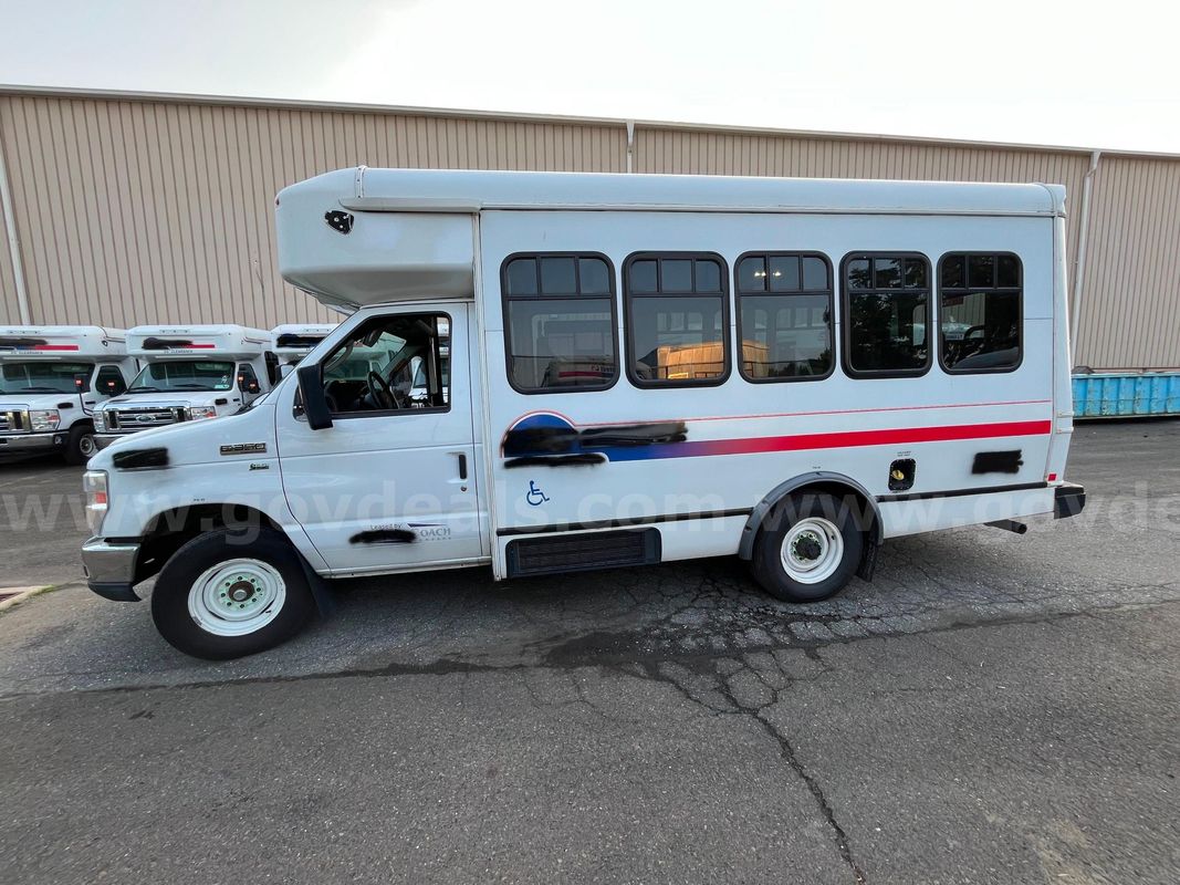 2018 Ford E350 Paratransit Van with wheelchair lift.
