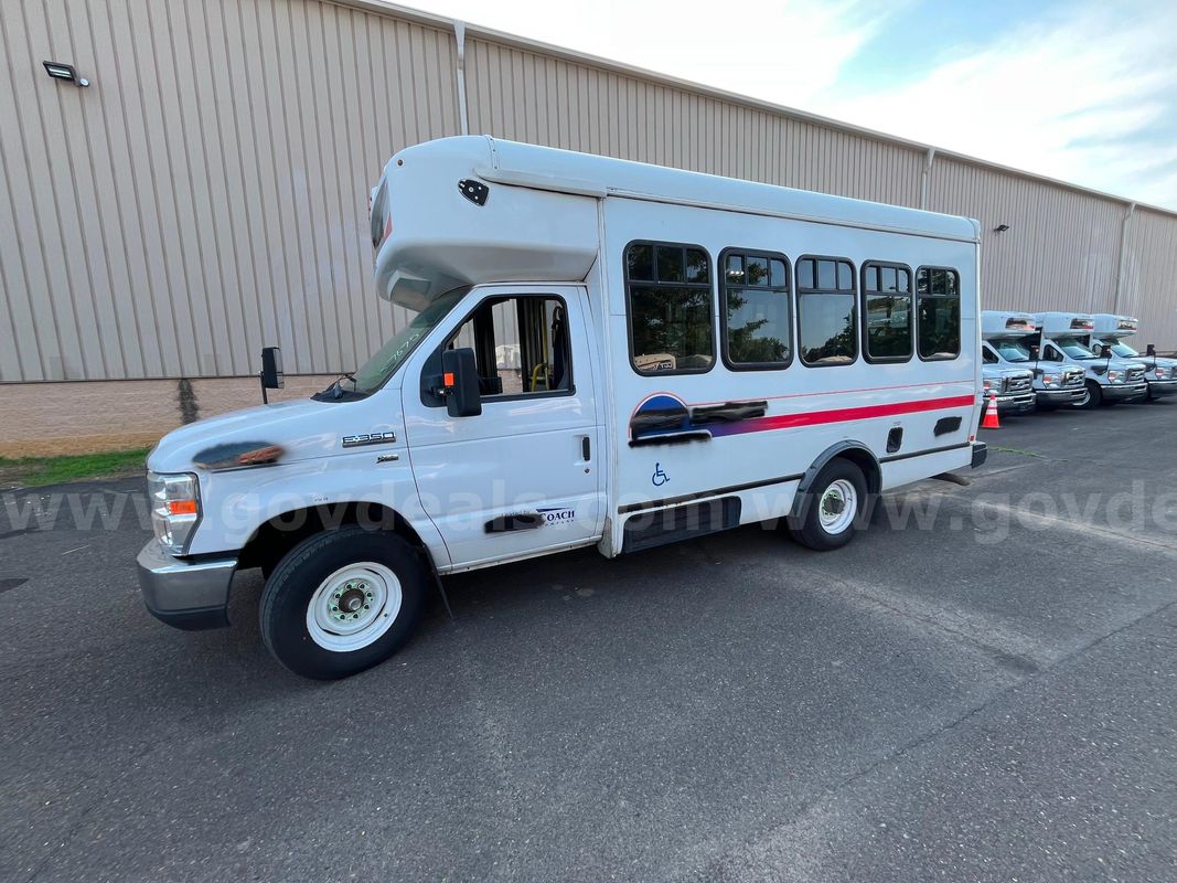 2018 Ford E350 Paratransit Van with wheelchair lift.