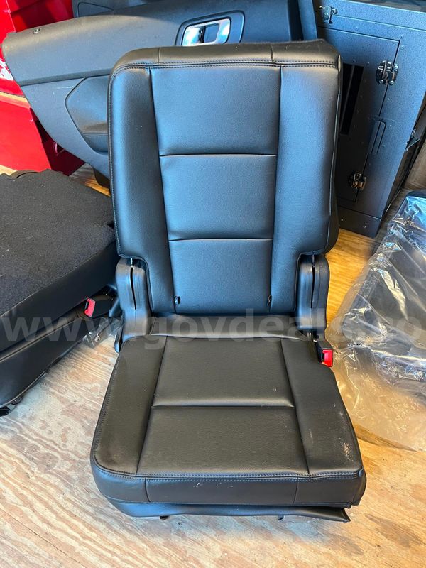 2016 Ford Explorer rear seats.