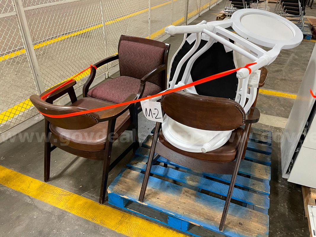 Lot of Various Wooden Chairs