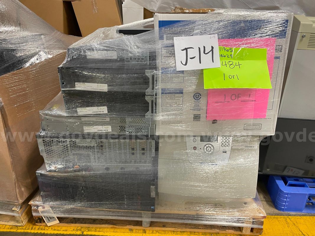 Lot of Servers, Switches, Routers, and PC Related Items
