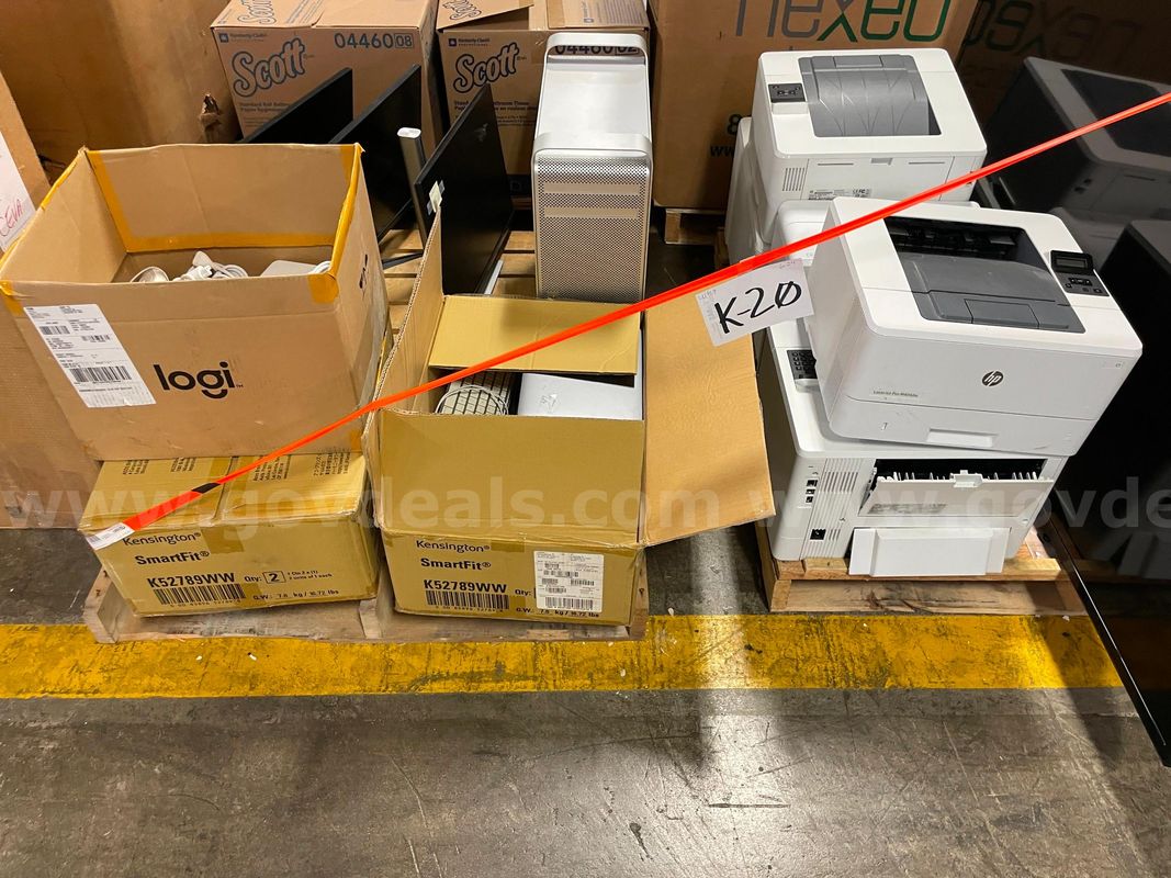 Lot of Apple Products, Accessories, Printers, Monitors, and a Samsung TV