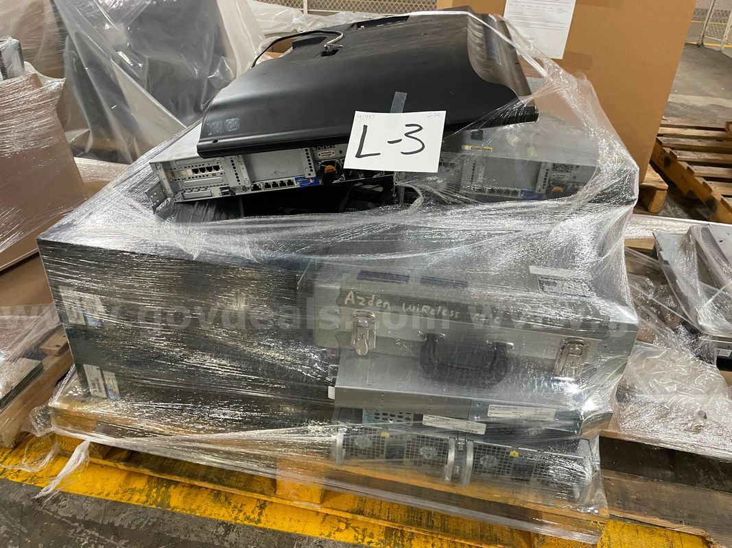 Lot of an Azden Wireless Mic, Desktops, and Server Items