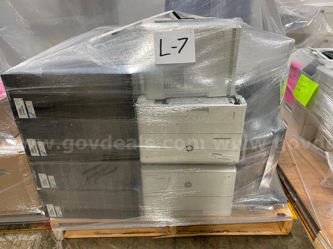 Lot of HP Z230 Desktop PCs, Monitors, and Various Printers