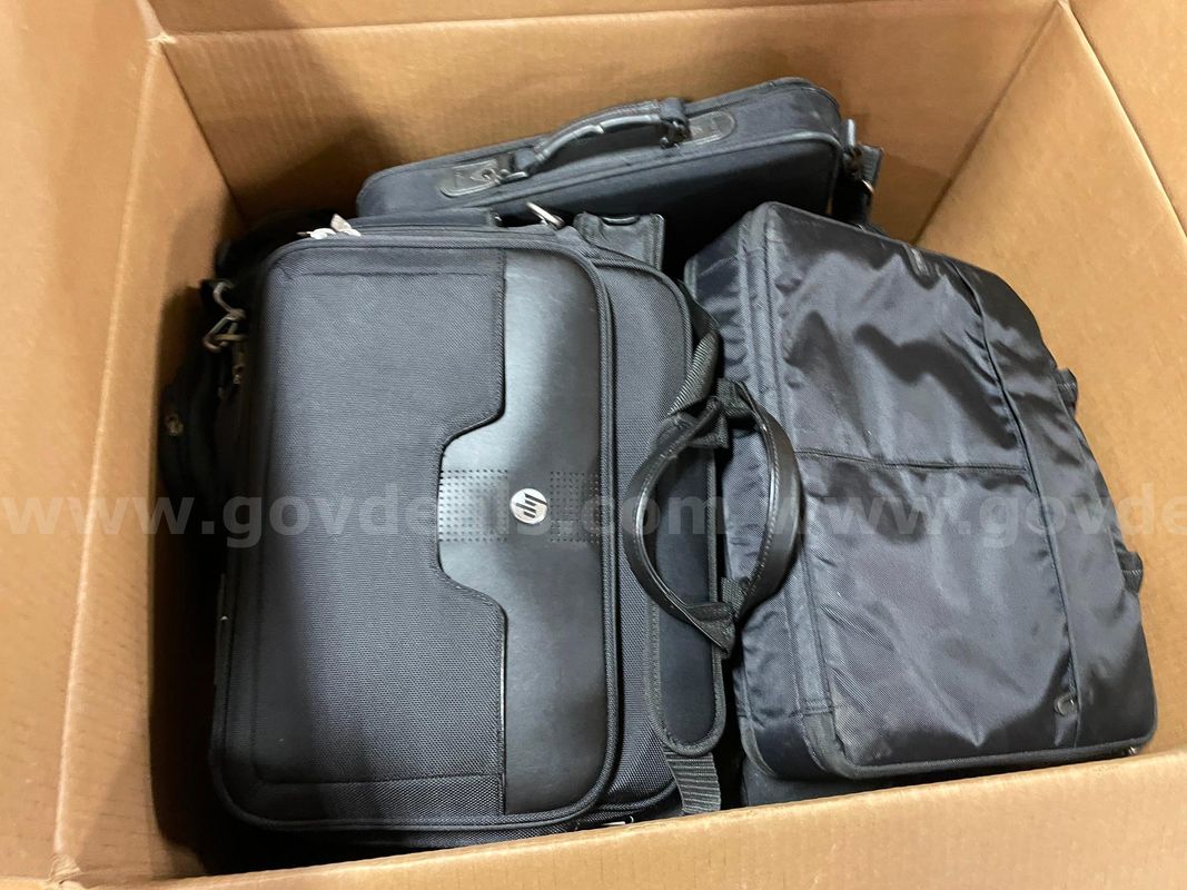 Lot of Dell Docking Stations and Laptop Bags
