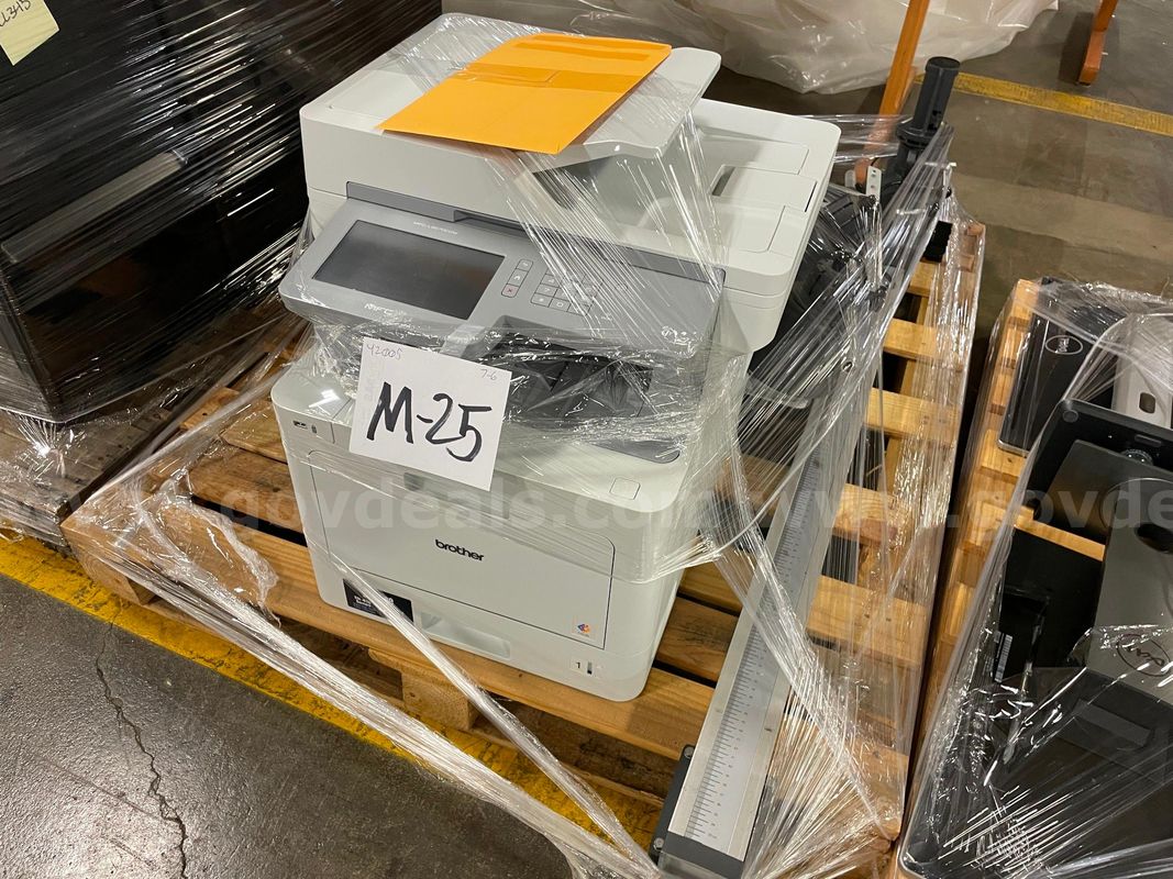 Lot of a Polaroid Land Camera and Brother Printer