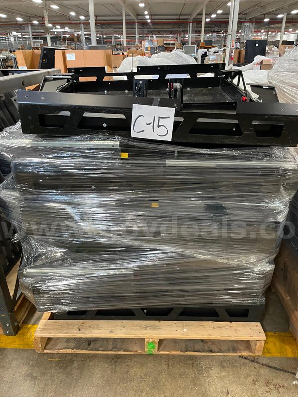 Lot of Metal Vehicle Equipment Brackets