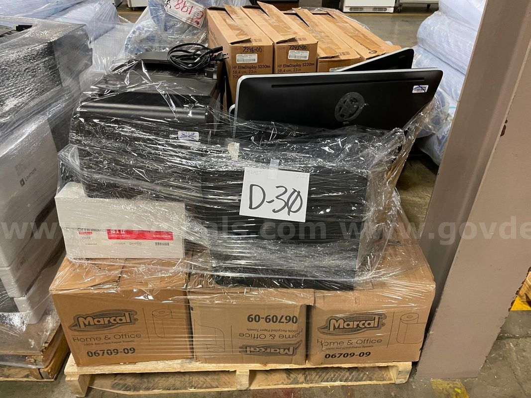 Lot of Scanners, Monitors, Laptops, and Misc. Cords