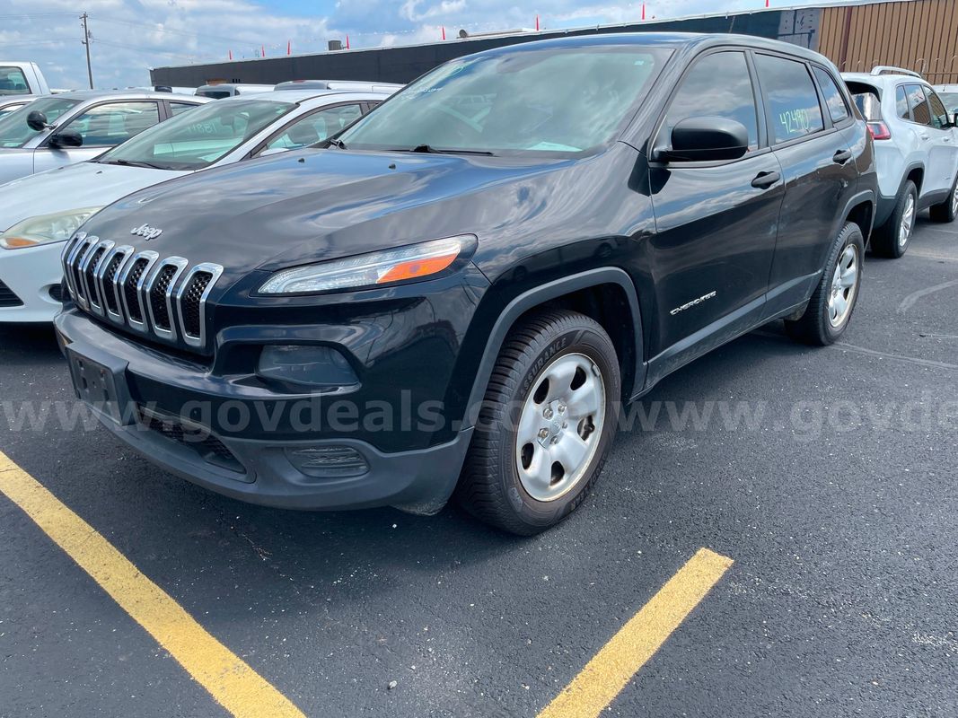 2017 Jeep Cherokee SPORT UTILITY 4-DR, 3.2L V6