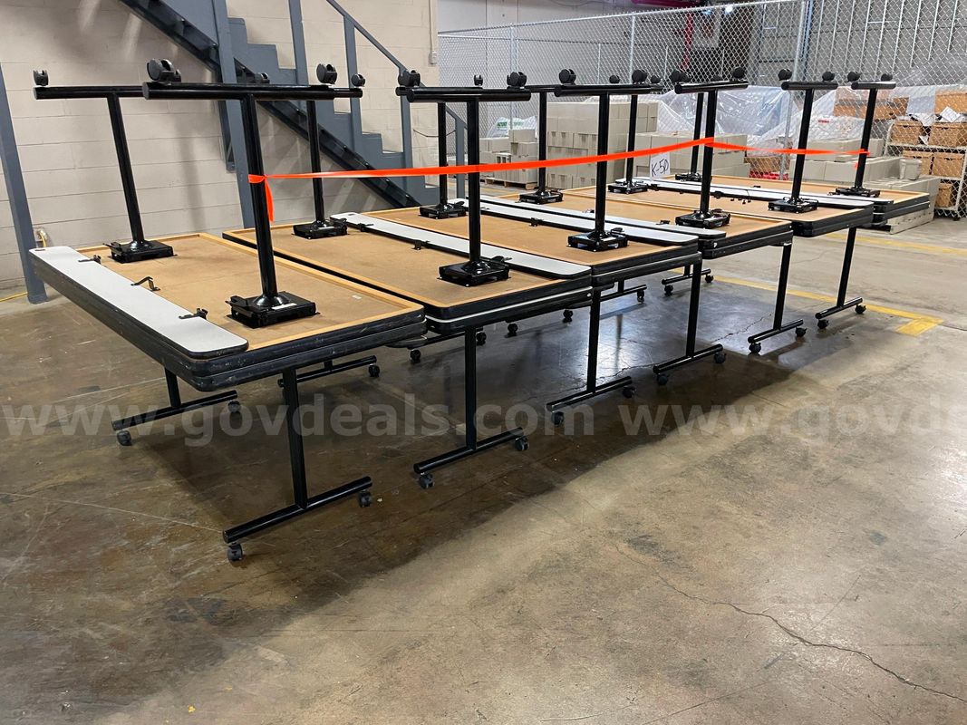 Lot of (12) Conference Tables, 6ft x 2.5ft