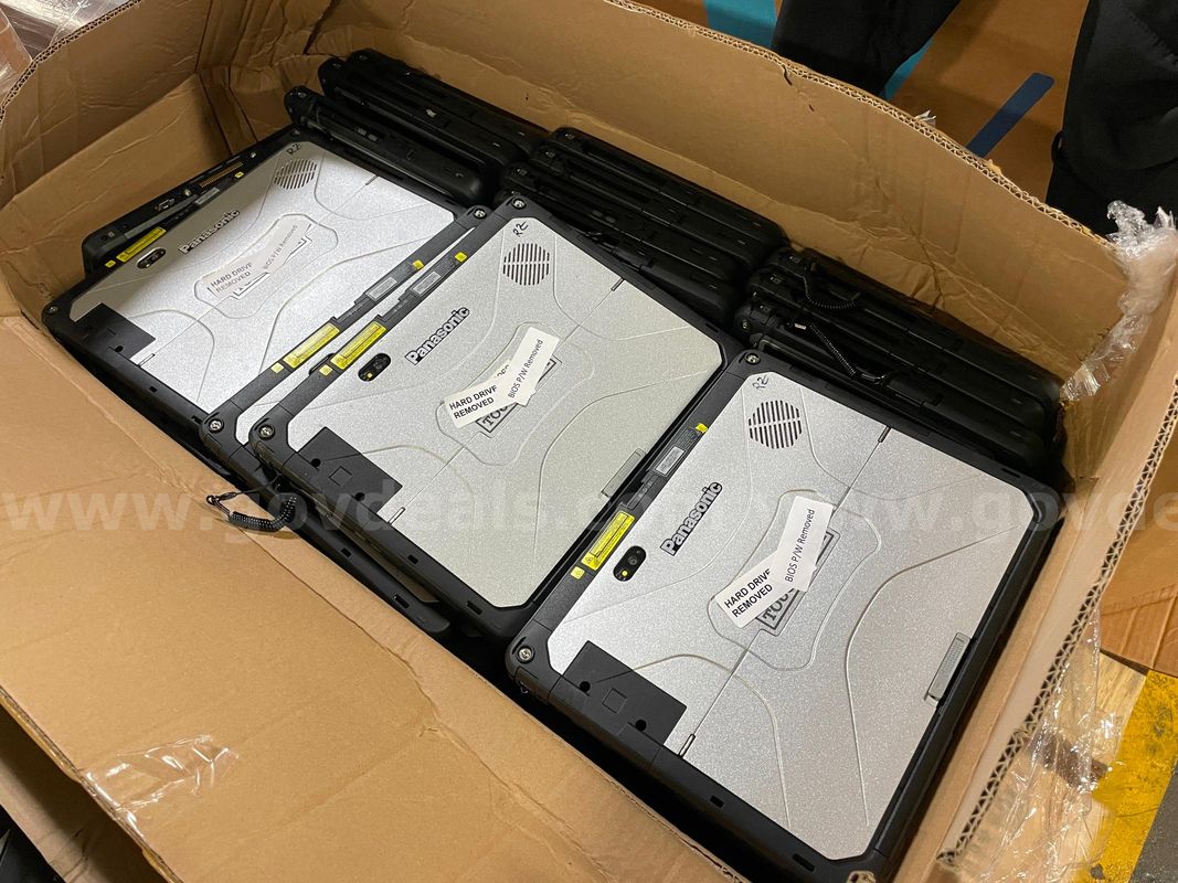 Lot of Panasonic CF-33 Toughbook Tablets and Related Items