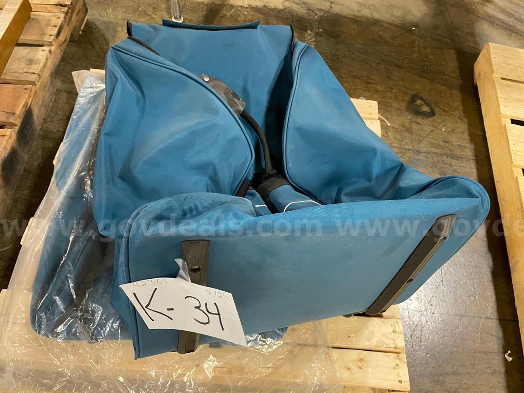 Lot of (2) Rolling Duffle Bags