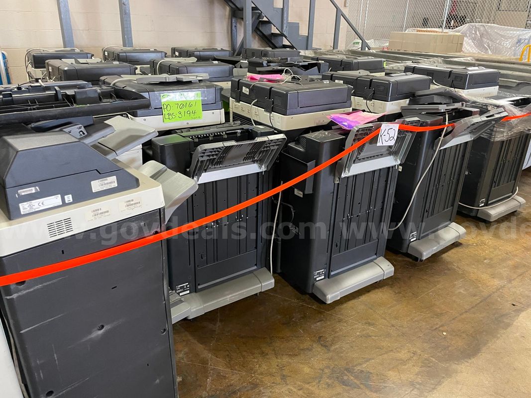 Large Lot of Konica Minolta BizHub Printer/Copiers