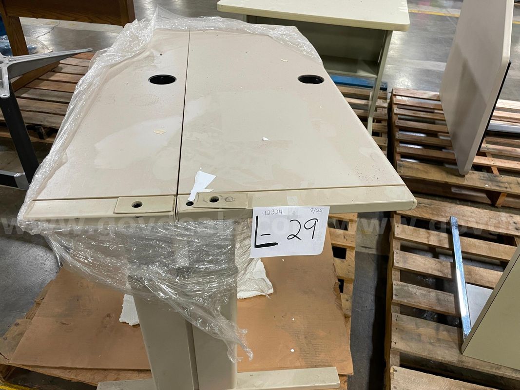 Bi-Level Desk Table