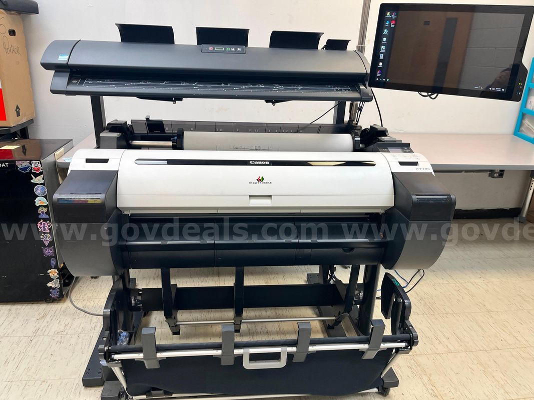 Canon IPF785 large format printer with scanner