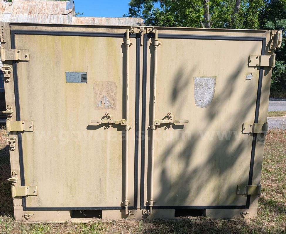 Military Grade ISU-80 Shipping Container