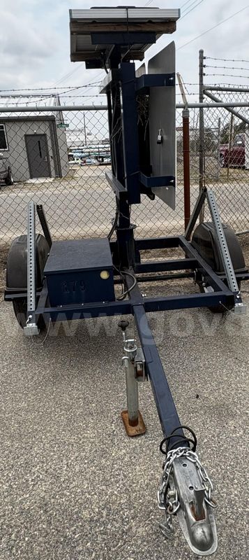 2018 Work Area Protection SAM-R Trailer, Rotatable w/ Speed Sign