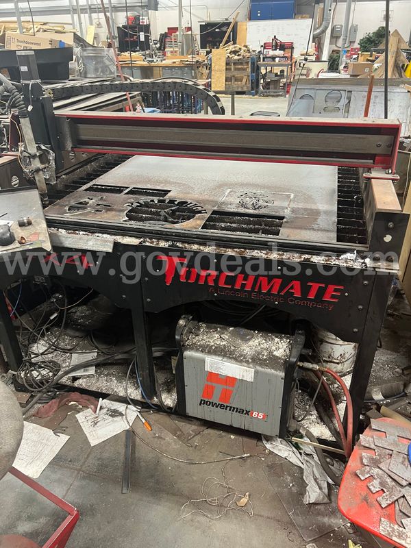 Used Plasma cutting table-needs repair
