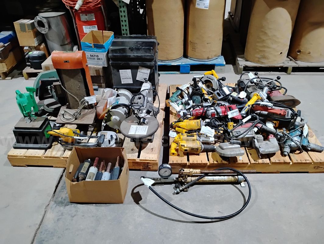 2 Pallet Lot of Misc Tools