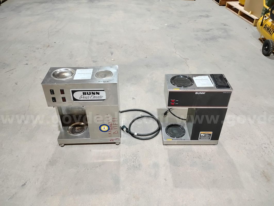 Lot of 2 ea Bunn Commercial Coffee Machines