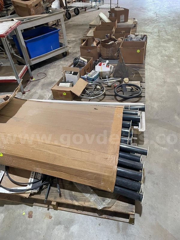 4 Pallet Lot of Boat Parts