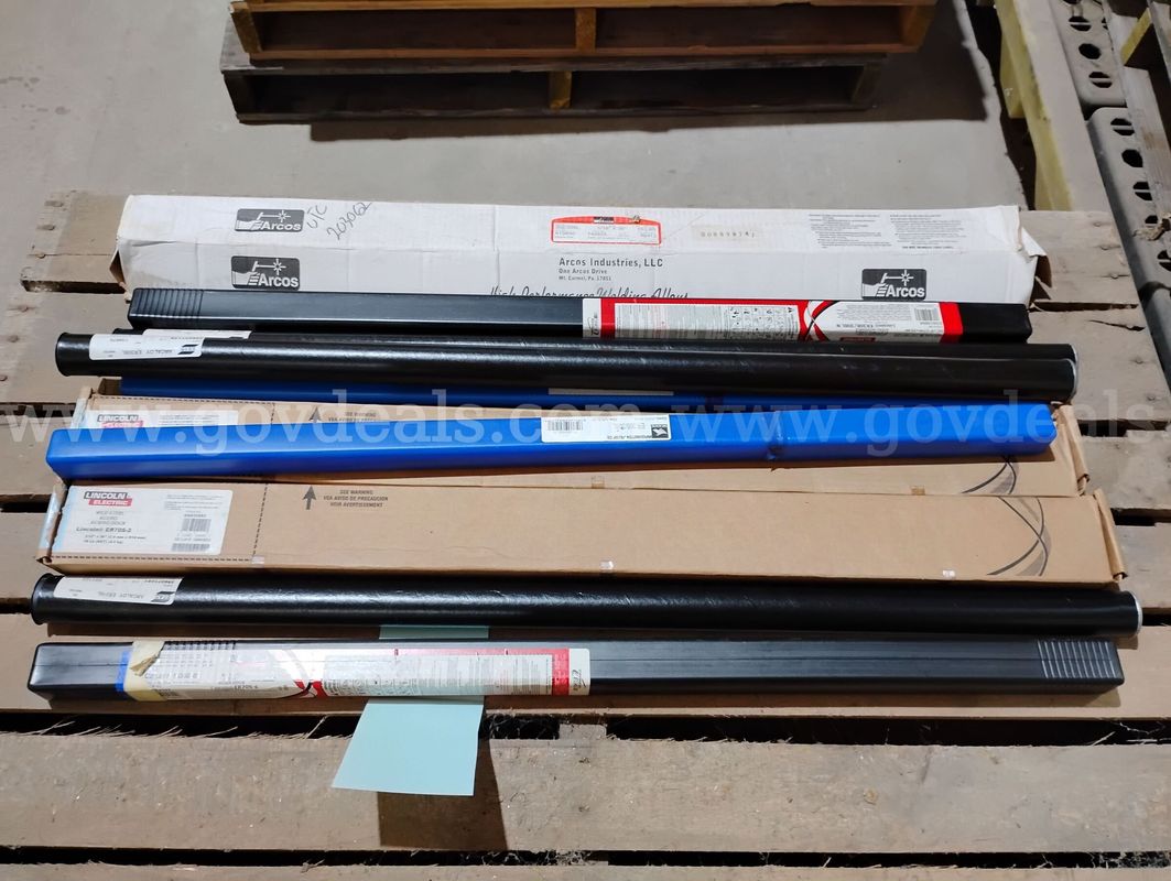 Lot of 10 Boxes Misc Tig Welding Rods