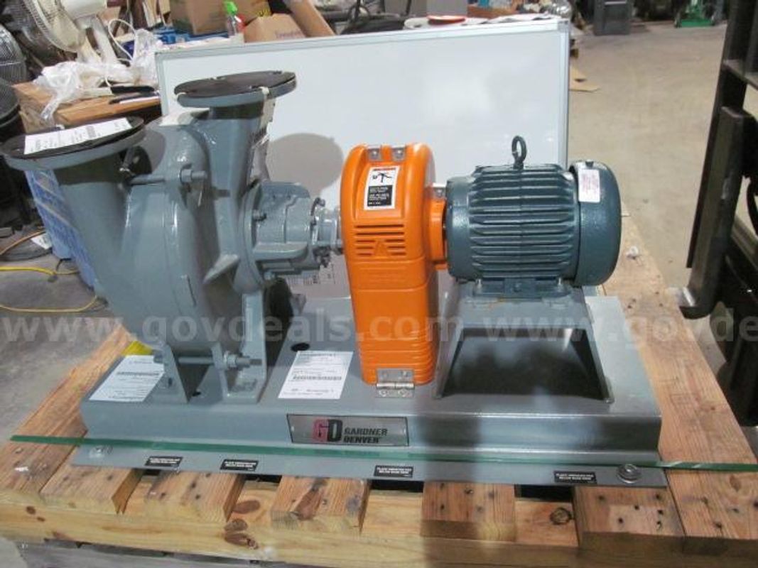 Lot of 2 ea Gardner Denver 3102 GDCI Centrifigal Blowers *New Unused*