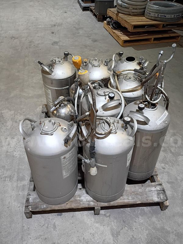 1 Pallet Lot of 8 ea Emergency Eye Wash Station Tanks