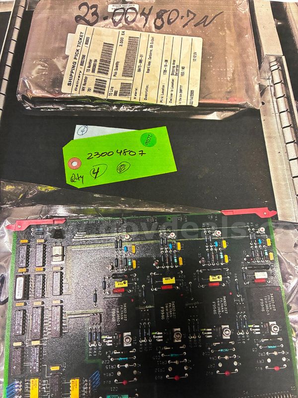 P/N: 23004807 (quantity 4) Printed Circuit Board Micro Cabmatic