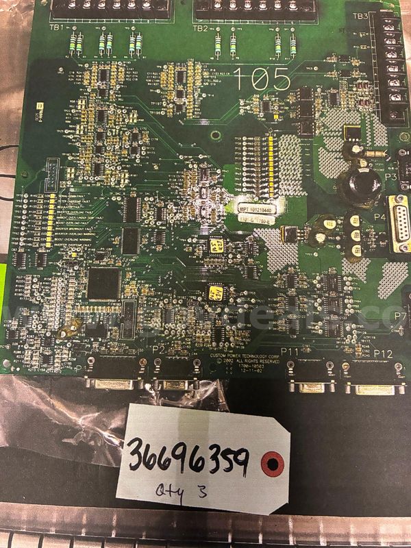 P/N: 36696359 (quantity 3) Printed Circuit Board 105, f/inverter MP36PH3S