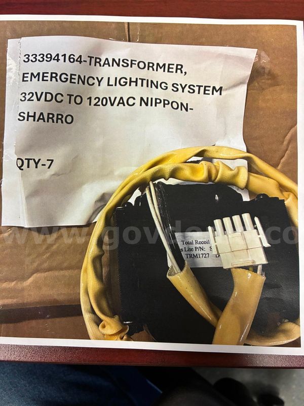 P/N: 33394164 (quantity 7) Transformer 32VDC to 120VAC