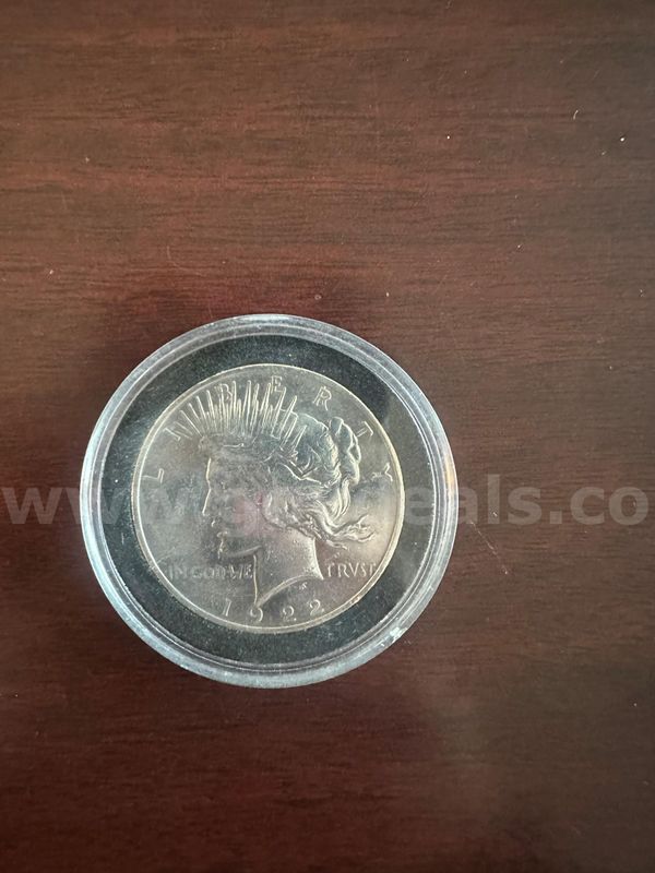 CITY LOT 2: 1922 Silver Peace Dollar