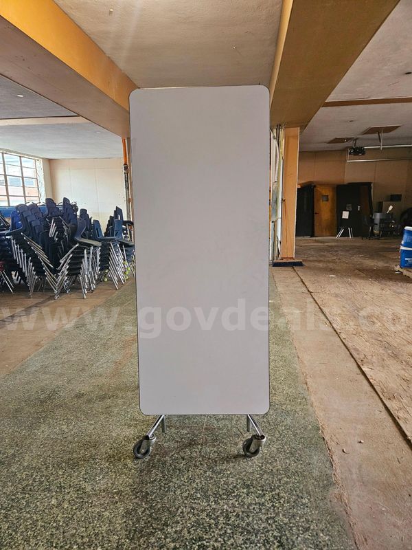 White Folding Table