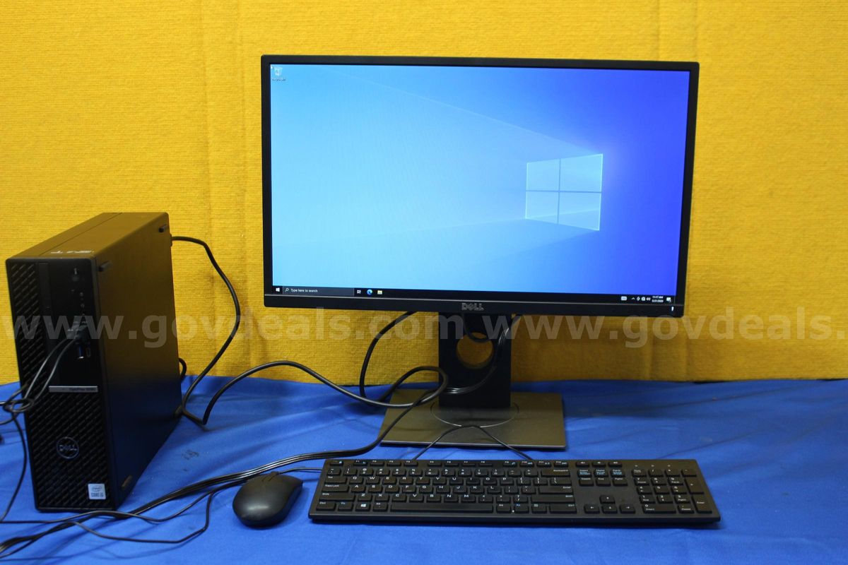 (1)Dell OptiPlex 5090- Intel i5, 16GB DDR4 RAM, 512GB SSD, OS: Windows 10, (1) Keyboard, (1) Monitor, (1) Mouse